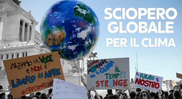 27 settembre 2019 il mondo va in piazza per il clima